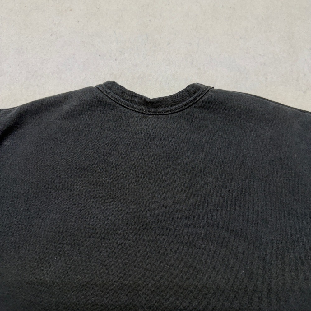 Vintage US Army Sweatshirt Graphic Tank Eagle USA Made Cotton Black Mens Size M - Picture 10 of 12
